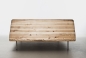 Preview: orig. LETTO Zeitloses Design Bett aus Massivholz
